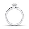Picture of 1.15 Ct Round Brilliant Cut Lab Grown Diamond Bridal Set in Solid Gold for Women