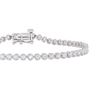 Picture of 1.00 Ct Lab Grown Round Brilliant Diamond Bazel Set 7 inch Tennis Bracelet for Women