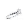 Picture of Oval Cut 1.00 Ct Lab Grown Diamond Solitaire Ring in Solid Gold For Women