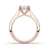 Picture of Oval Cut 1.00 Ct Lab Grown Diamond Solitaire Ring in Solid Gold For Women