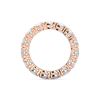 Picture of 7.50 Ct Oval Cut Lab-Grown Diamond Eternity Wedding Band in Solid Gold For Women