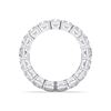 Picture of 10.20 Ct Radiant Cut Lab-Grown Diamond Eternity Wedding Band in Solid Gold For Women