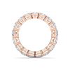 Picture of 10.20 Ct Radiant Cut Lab-Grown Diamond Eternity Wedding Band in Solid Gold For Women