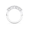 Picture of 1.50 Ct Oval Cut Lab-Grown Diamond 5-Stone Wedding Band in Solid Gold For Women