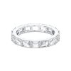 Picture of 3.20 Ct Emerald Cut Lab-Grown Diamond Eternity Wedding Band in Solid Gold For Women