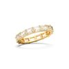 Picture of 3.20 Ct Emerald Cut Lab-Grown Diamond Eternity Wedding Band in Solid Gold For Women