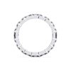 Picture of 3.20 Ct Emerald Cut Lab-Grown Diamond Eternity Wedding Band in Solid Gold For Women