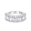 Picture of 3.50 Ct Radiant Cut Lab-Grown Diamond 7-Stone Wedding Band in Solid Gold For Women