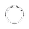 Picture of 1.00 Ct Marquise Cut Lab-Grown Diamond 5-Stone Wedding Band in Solid Gold For Women