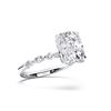 Picture of 4.25 Ct Radiant, Marquise Cut & Round Brilliant Cut Lab-Grown Diamond Engagement Ring in Solid Gold For Women