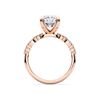 Picture of 4.25 Ct Radiant, Marquise Cut & Round Brilliant Cut Lab-Grown Diamond Engagement Ring in Solid Gold For Women