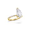 Picture of 4.25 Ct Pear, Marquise Cut & Round Brilliant Cut Lab-Grown Diamond Engagement Ring in Solid Gold For Women