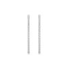 Picture of Elegant 3.05 Ct Round Brilliant Cut Lab-Grown Diamond Hoop Earring in Solid Gold For Women