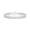 Picture of 18.00 Ct Round Brilliant Cut Lab Grown Diamond Prong Set 7 inch Tennis Bracelet in Solid Gold For Women