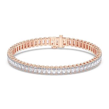 Picture of 10.00 Ct Radiant Cut Lab Grown Diamond Prong Set 7 inch Tennis Bracelet in Solid Gold For Women