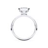 Picture of 2.00 Ct Princess Cut Lab Grown Diamond Solitaire Ring in Solid Gold For Women