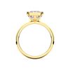 Picture of 2.00 Ct Princess Cut Lab Grown Diamond Solitaire Ring in Solid Gold For Women