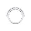 Picture of 2.20 Ct Round Brilliant Cut Lab-Grown Diamond Prong Set Wedding Band in Solid Gold For Women