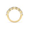 Picture of 2.20 Ct Round Brilliant Cut Lab-Grown Diamond Prong Set Wedding Band in Solid Gold For Women