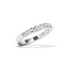 Picture of 0.50 Ct Round Brilliant Lab Grown Diamond Wedding Band in Solid Gold for Women