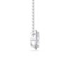 Picture of 2.15 Ct Lab-Grown Round Diamond Halo Pendant Necklace in Solid Gold – Brilliant Statement Jewelry Gift for Women