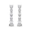 Picture of 2.38 Carat FG/VS Round Lab Grown Diamond  Hoop Earring Made in Solid Gold