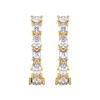 Picture of 2.38 Carat FG/VS Round Lab Grown Diamond  Hoop Earring Made in Solid Gold