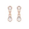Picture of 4.00 Carat FG/VS Round Lab Grown Diamond Push Back Fashion Earring Made in Solid Gold
