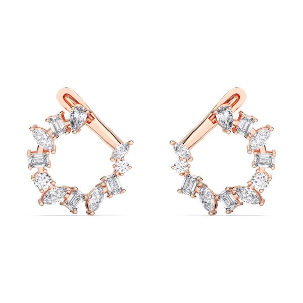 Picture of 1.00 Carat FG/VS Round Lab Grown Diamond Fashion Earring Made in Solid Gold