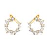 Picture of 1.00 Carat FG/VS Round Lab Grown Diamond Fashion Earring Made in Solid Gold