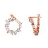 Picture of 1.00 Carat FG/VS Round Lab Grown Diamond Fashion Earring Made in Solid Gold