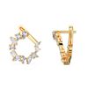 Picture of 1.00 Carat FG/VS Round Lab Grown Diamond Fashion Earring Made in Solid Gold