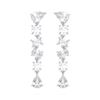 Picture of 5.97 Ct Multi Cut Lab-Grown Diamond Push Back in Solid Gold For Women