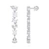 Picture of 5.97 Ct Multi Cut Lab-Grown Diamond Push Back in Solid Gold For Women