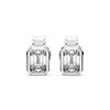 Picture of 2.00 Ct Pear Cut Lab-Grown Diamond Push Back Stud Earring in Solid Gold For Women