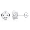 Picture of 2.00 Ct Round Cut Lab-Grown Diamond Push Back Stud Earring in Solid Gold For Women