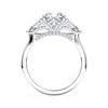 Picture of 2.69 Ct Round Cut Lab-Grown Diamond 3-Stone Ring in Solid Gold For Women
