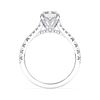 Picture of 3.57 Ct Emerald Cut Lab-Grown Diamond Solitaire Ring in Solid Gold For Women