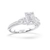 Picture of 2.72 Ct Lab-Grown Diamond 3-Stone Ring  in Solid Gold For Women
