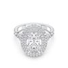 Picture of 4.22 Ct Oval Cut Lab-Grown Diamond Wedding Ring in Solid Gold For Women