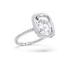 Picture of 2.29 Ct Oval Cut Lab-Grown Diamond 3-Stone Engagement Ring in Solid Gold For Women