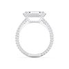 Picture of 2.29 Ct Oval Cut Lab-Grown Diamond 3-Stone Engagement Ring in Solid Gold For Women