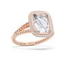 Picture of 2.18 Ct Cushion Cut Lab-Grown Diamond  Wedding Ring in Solid Gold For Women