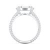 Picture of 2.18 Ct Cushion Cut Lab-Grown Diamond  Wedding Ring in Solid Gold For Women