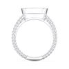 Picture of 2.14 Ct Cushion Cut Lab-Grown Diamond Fashion Ring in Solid Gold For Women
