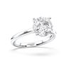 Picture of 3.18  Ct Round Cut Lab-Grown Diamond Solitaire Ring in Solid Gold For Women
