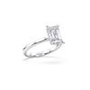 Picture of 3.17 Ct Emerald Cut Lab-Grown Diamond Engagement Ring in Solid Gold For Women