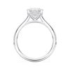 Picture of 3.2 Ct Oval Cut Lab-Grown Diamond Solitaire Ring in Solid Gold For Women