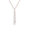 Picture of 2.00 Ct Lab-Grown Round Diamond Fashion Pendant in Solid Gold With 18 Inch Chain