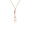 Picture of 2.00 Ct Lab-Grown Round Diamond Fashion Pendant in Solid Gold With 18 Inch Chain